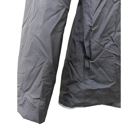 Lululemon Men XL Black Snap Button Insulated Bomber Jacket Outdoor Wicking Gym - Picture 6 of 13